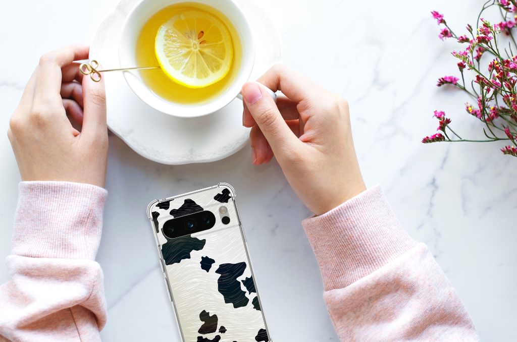 Google Pixel 8 Pro Case Anti-shock Koeienvlekken B2C Telecom