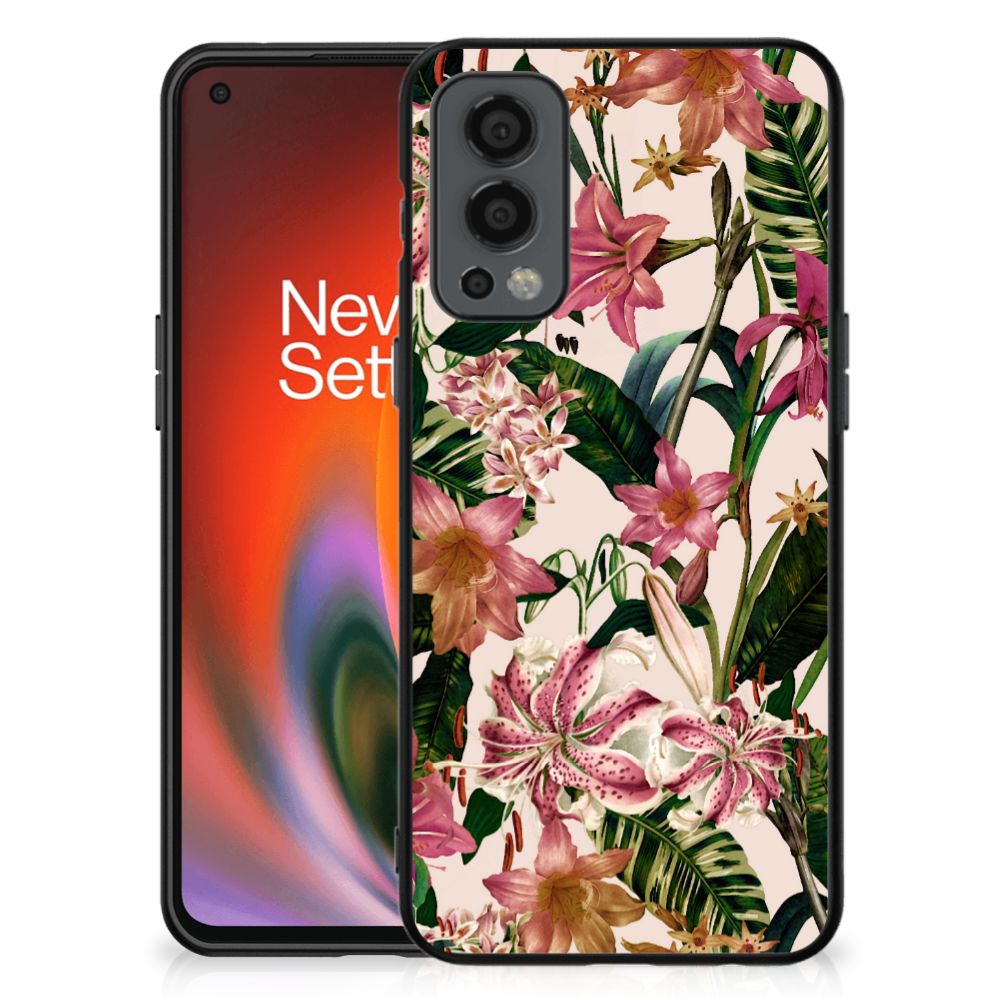 OnePlus Nord 2 Bloemen Hoesje Flowers