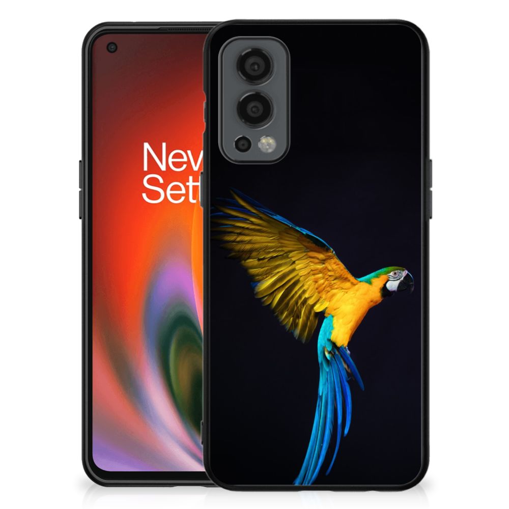 OnePlus Nord 2 Dierenprint Telefoonhoesje Papegaai