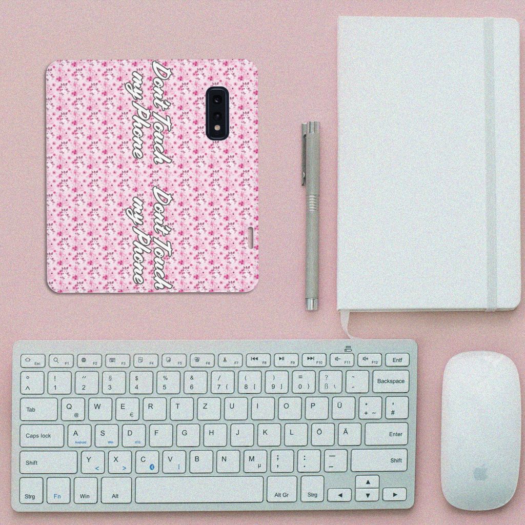Samsung Galaxy S10e Design Case Flowers Pink DTMP