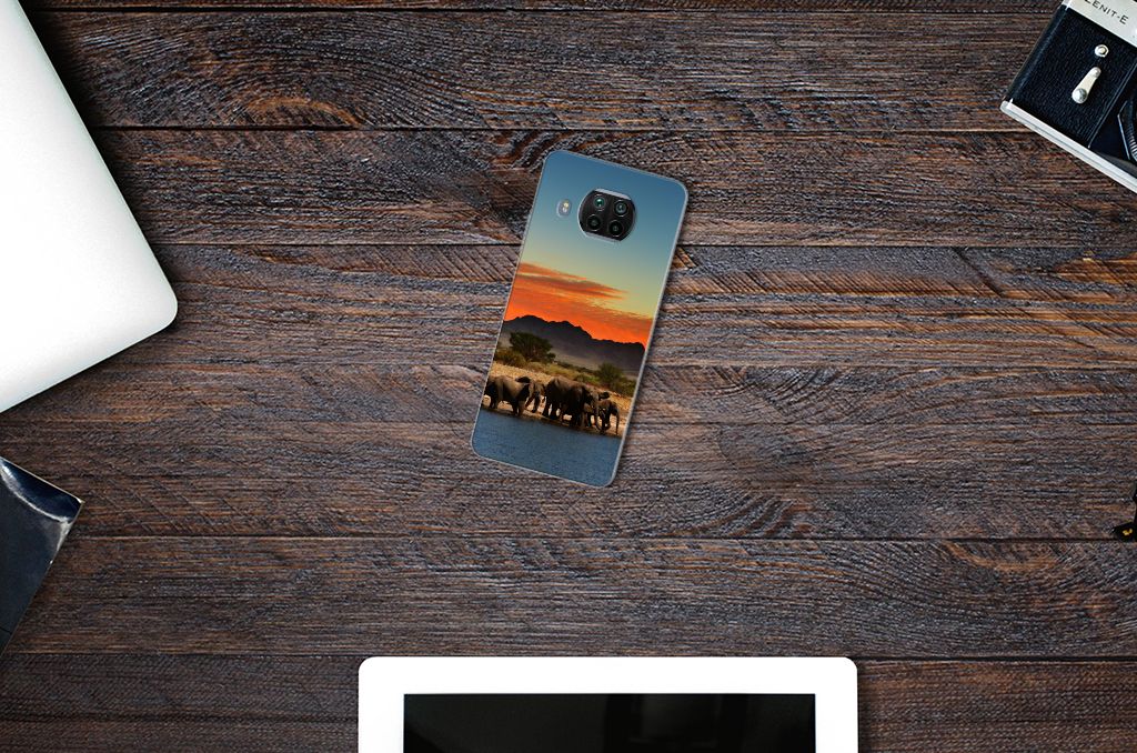 Xiaomi Mi 10T Lite TPU Hoesje Olifanten B2C Telecom