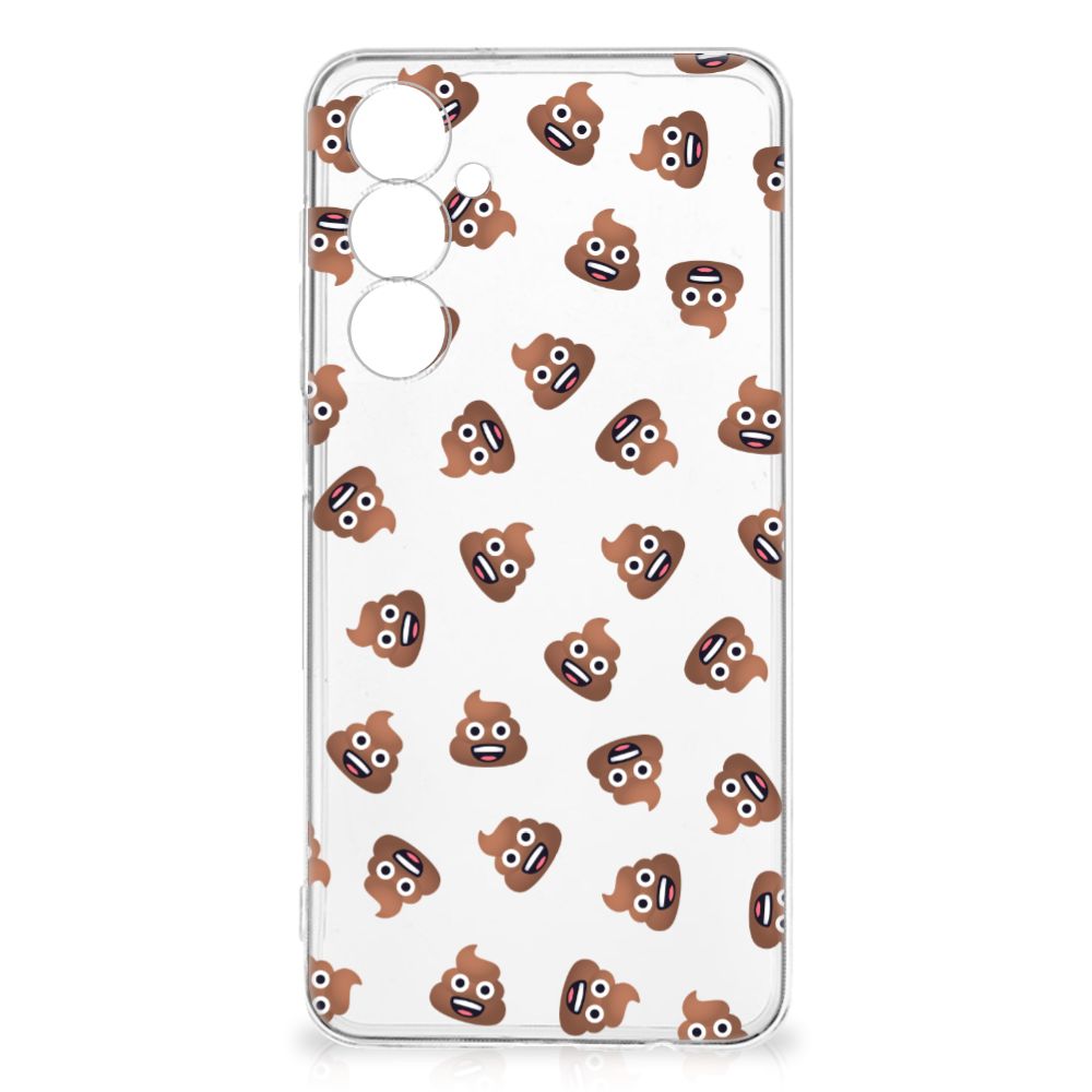 TPU bumper voor Samsung Galaxy A54 5G Poep Emojis