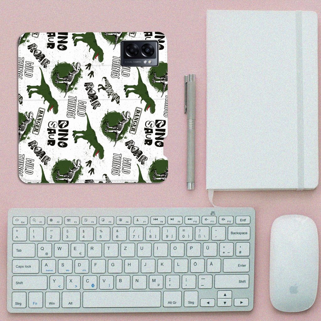 Hoesje maken voor OPPO A77 5G | A57 5G Dinosaurus - B2C Telecom