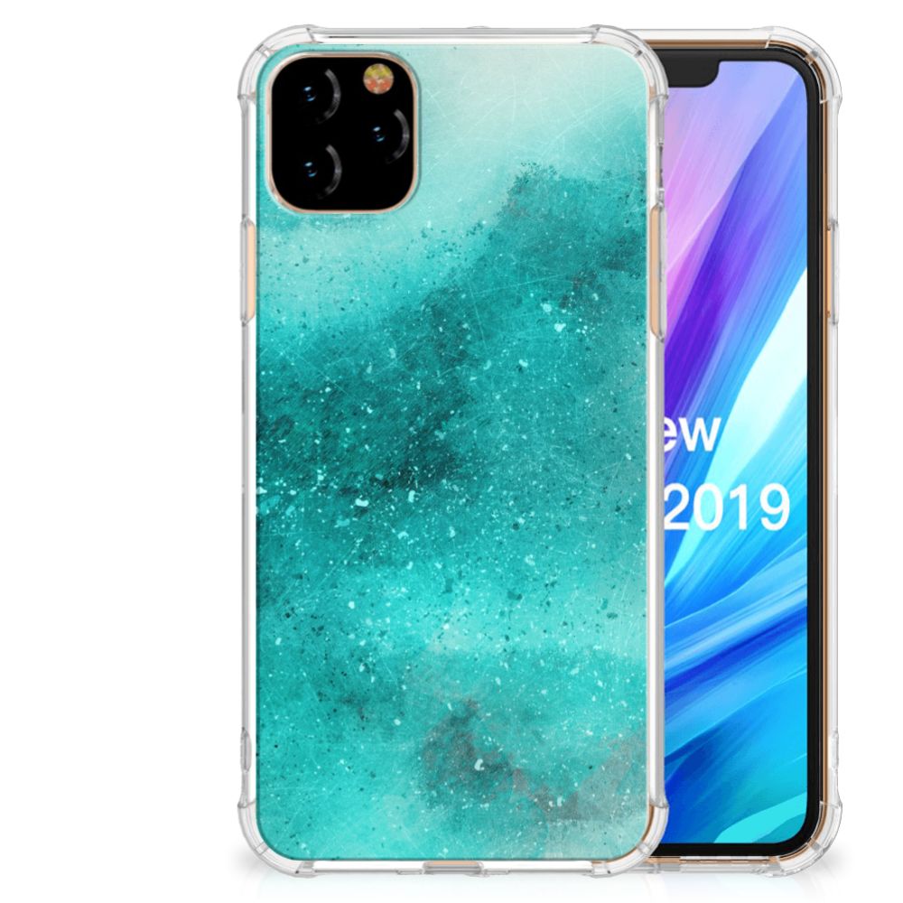 Back Cover Apple iPhone 11 Pro Max Painting Blue