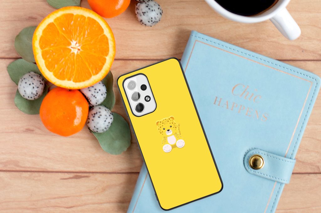 Samsung Galaxy A73 Hoesje Baby Leopard B2C Telecom
