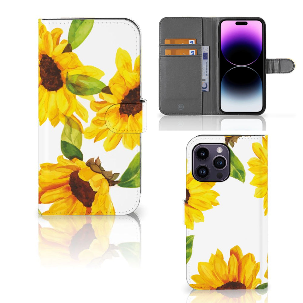 Hoesje voor iPhone 15 Pro Max Zonnebloemen