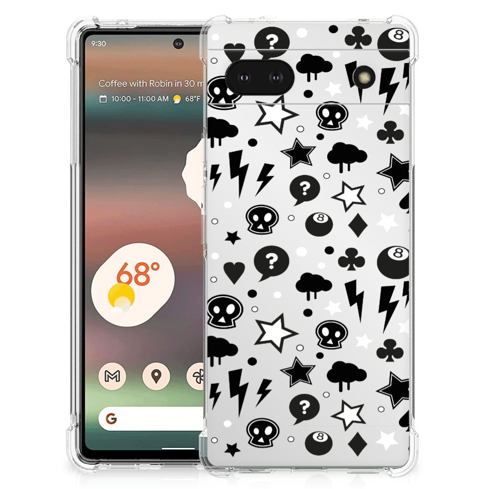 Extreme Case Google Pixel 6A Silver Punk B2C Telecom