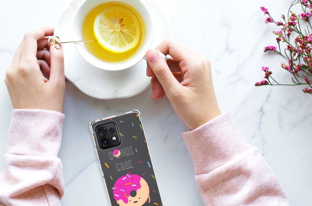 Motorola Edge 40 Pro Beschermhoes Donut Roze B2C Telecom