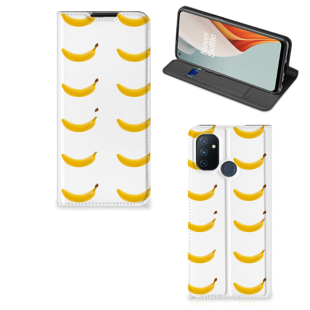 OnePlus Nord N100 Flip Style Cover Banana