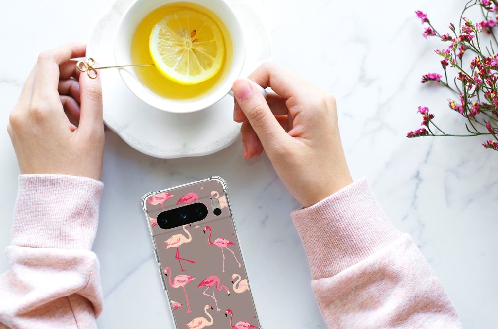 Google Pixel 8 Pro Case Anti-shock Flamingo B2C Telecom