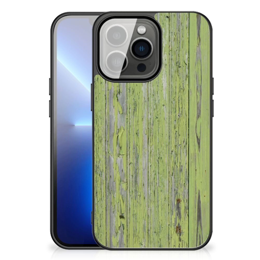 iPhone 13 Pro Max Houten Print Telefoonhoesje Green Wood B2C Telecom