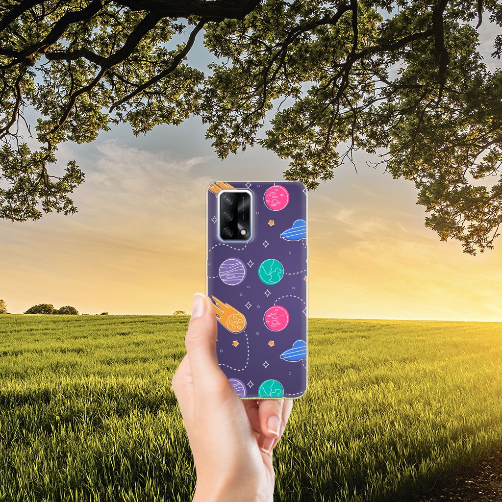 OPPO A74 4G Silicone Back Cover Space B2C Telecom
