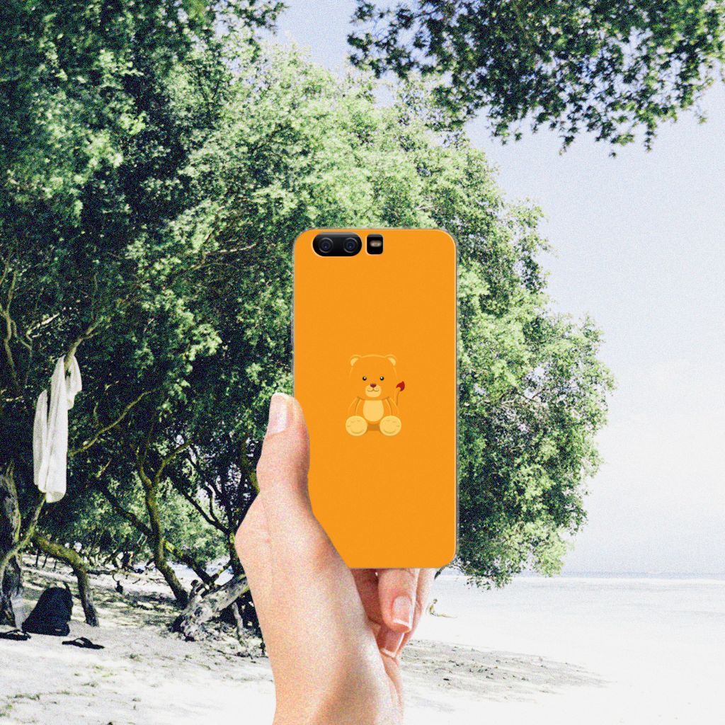 Huawei P10 Telefoonhoesje met Naam Baby Beer