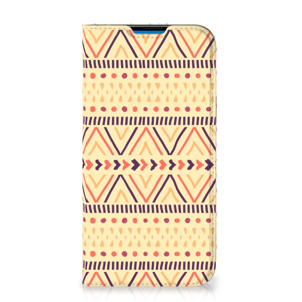 iPhone 14 Pro Max Hoesje met Magneet Aztec Yellow