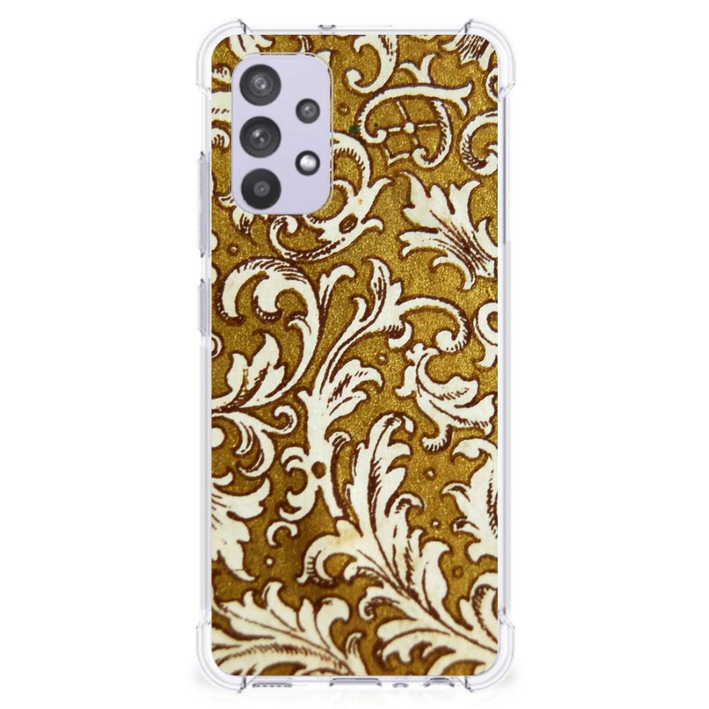 Anti Shock Case Samsung Galaxy A32 4G | A32 5G Enterprise Editie Barok Goud B2C Telecom