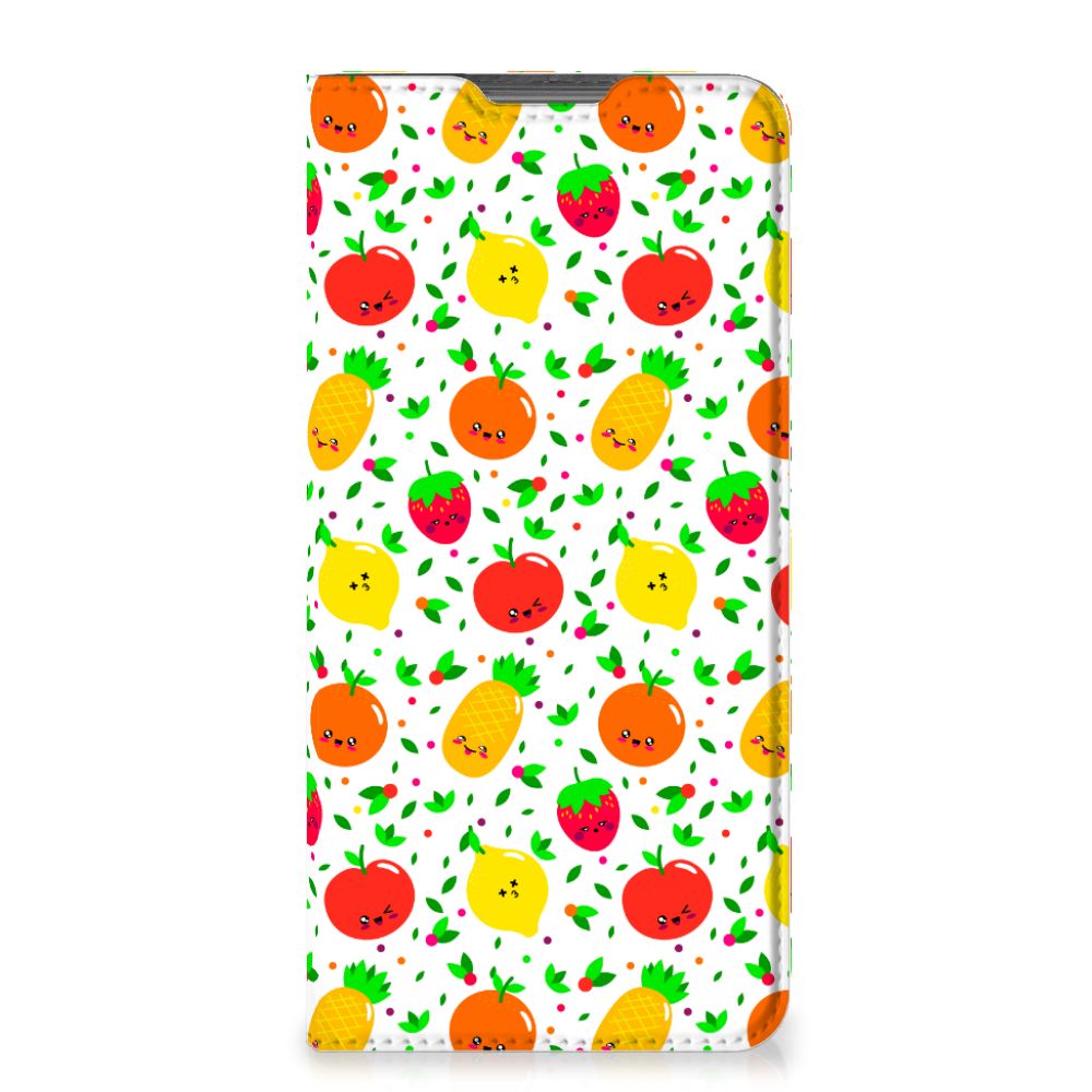 Motorola Moto G52 | Moto G82 Flip Style Cover Fruits - B2C Telecom