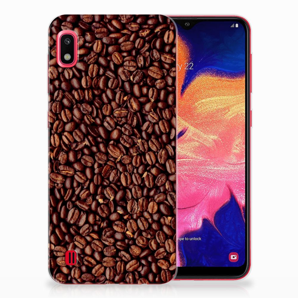 Samsung Galaxy A10 Siliconen Case Koffiebonen