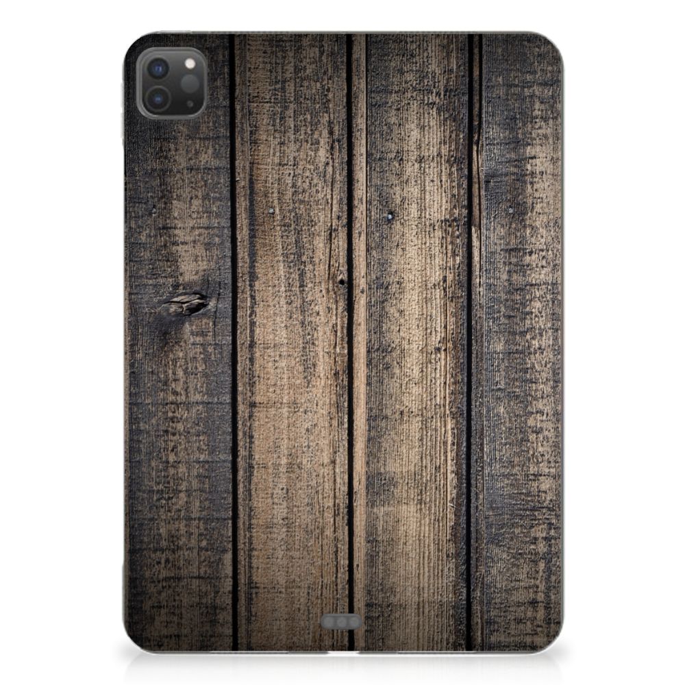 iPad Pro 11 (2024) Silicone Tablet Hoes Steigerhout