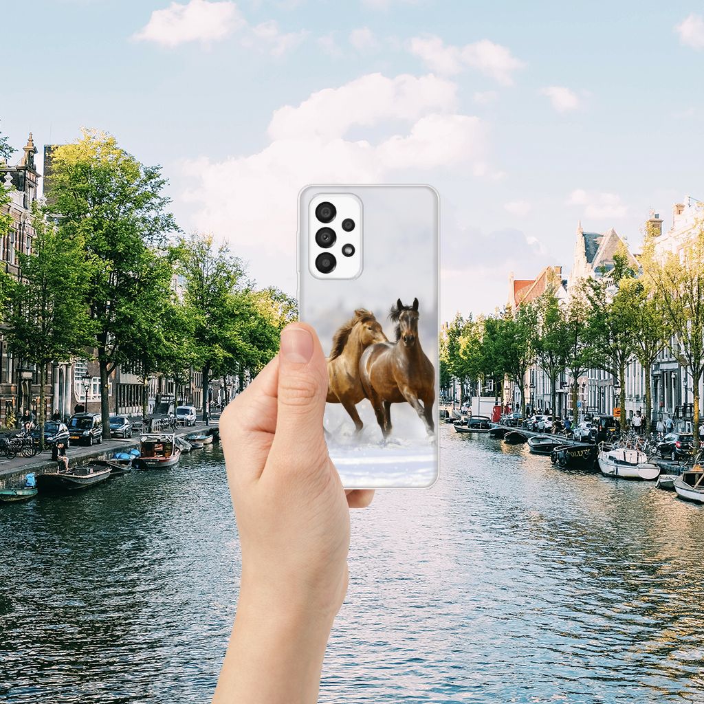 Samsung Galaxy A33 5G TPU Hoesje Paarden B2C Telecom
