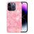 Apple iPhone 14 Pro TPU Case Spring Flowers met een mooi bloemenontwerp in een frisse roze tint.