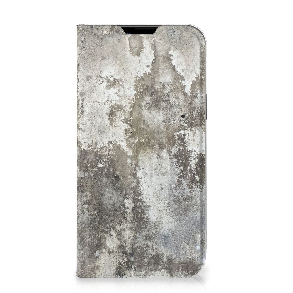 iPhone 14 Plus Standcase Beton Print