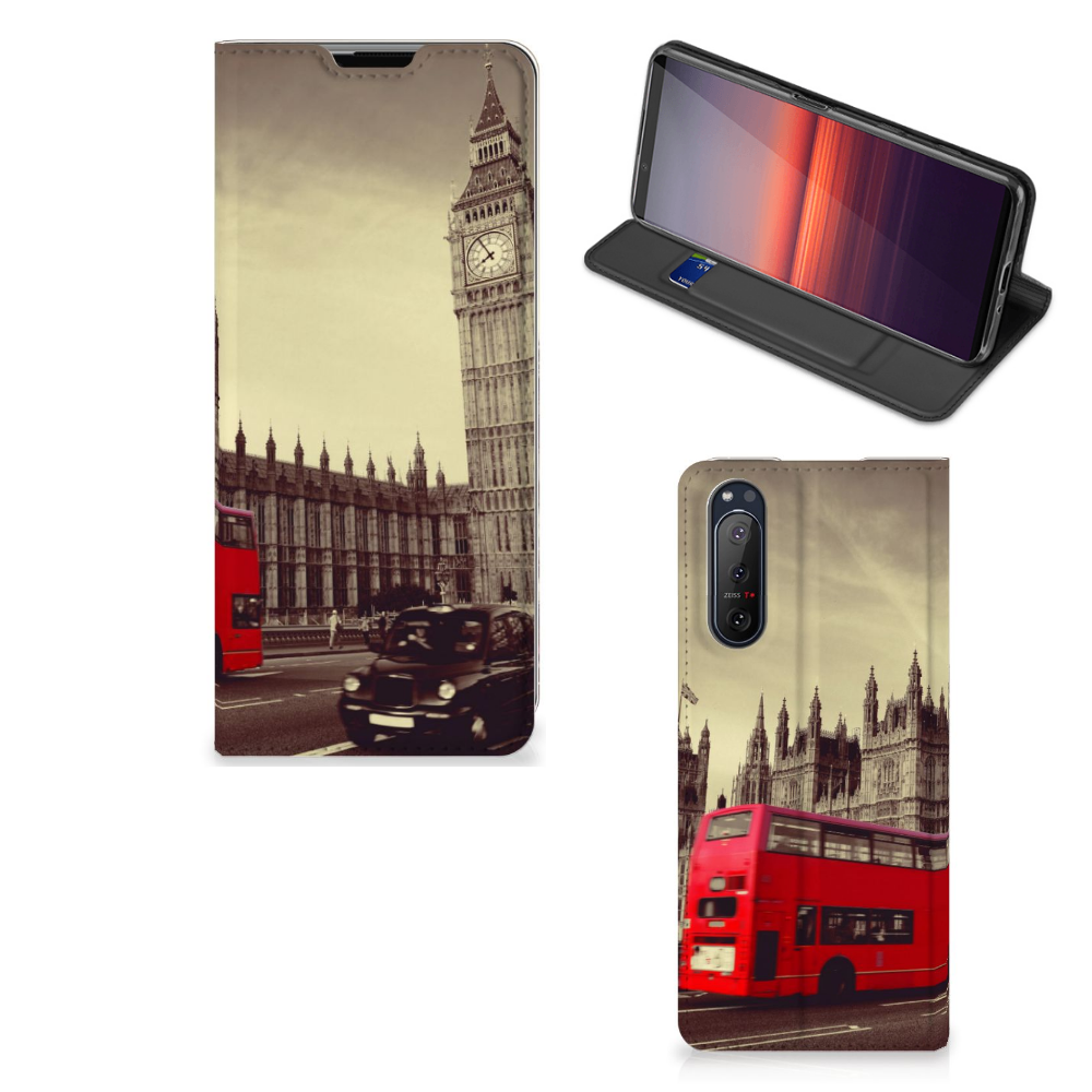 Sony Xperia 5 II Book Cover Londen - B2C Telecom