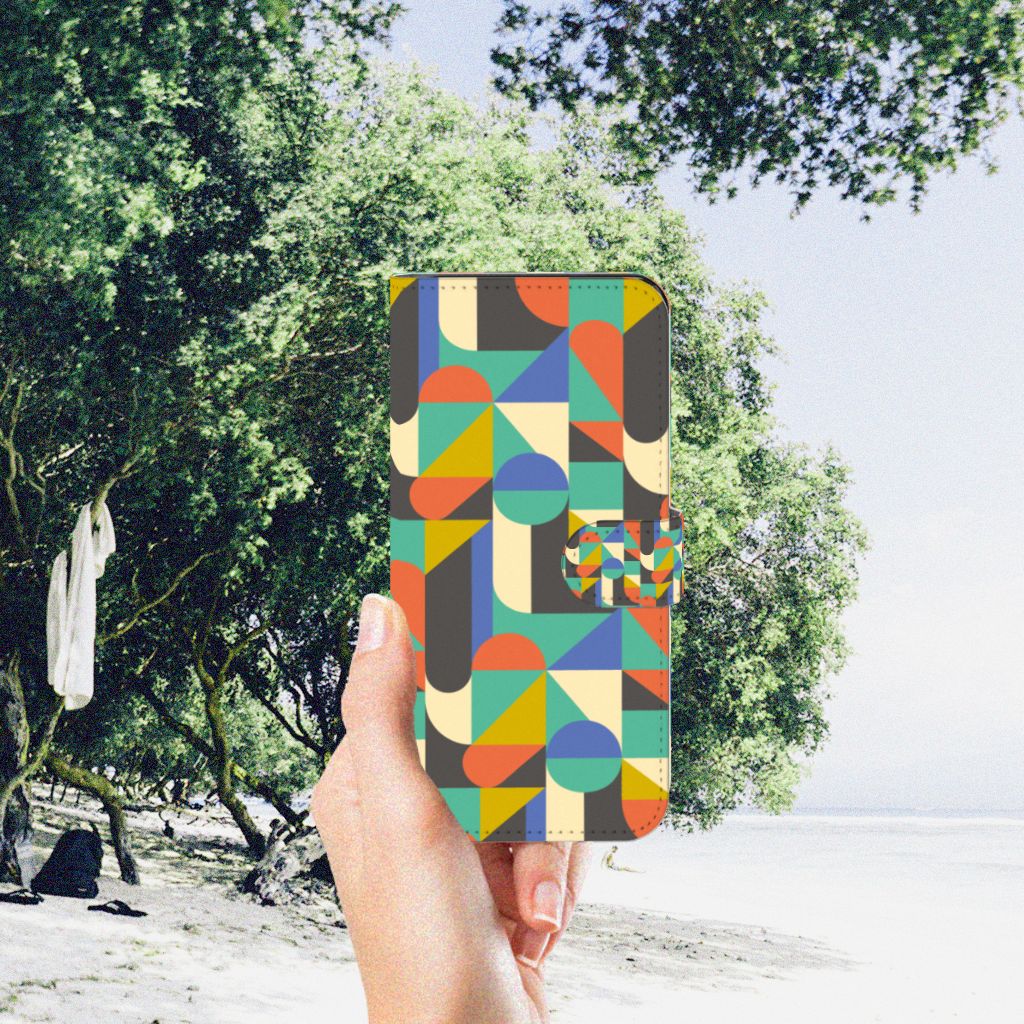 Motorola Moto G53 Telefoon Hoesje Funky Retro