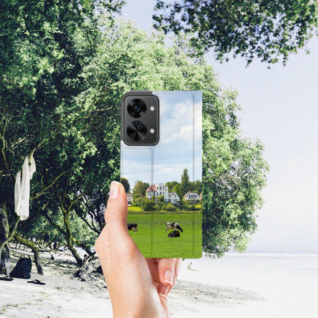 OnePlus Nord 2T Hoesje maken Koeien - B2C Telecom