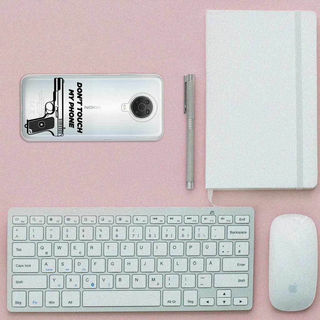 Nokia G20 | G10 Silicone-hoesje Pistol DTMP B2C Telecom