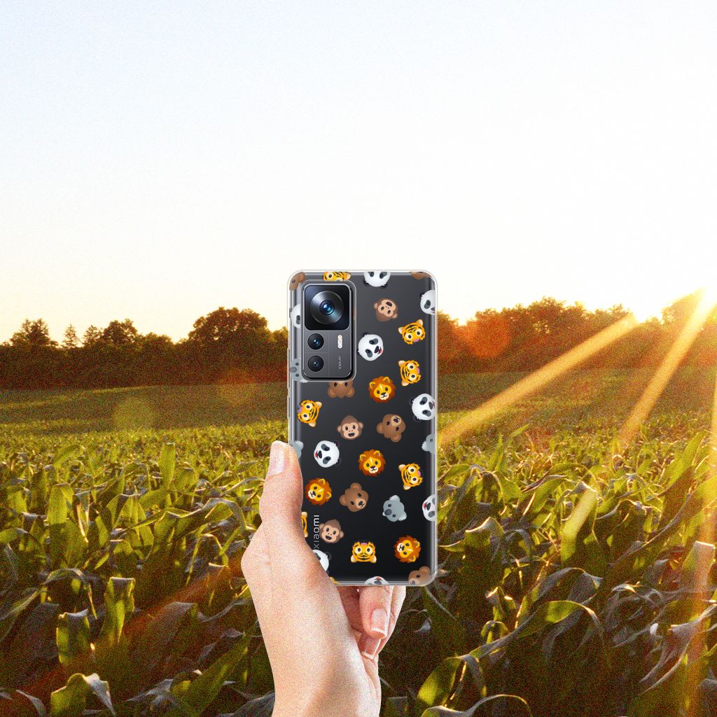 TPU bumper voor Xiaomi 12T | 12T Pro Dieren Emojis B2C Telecom