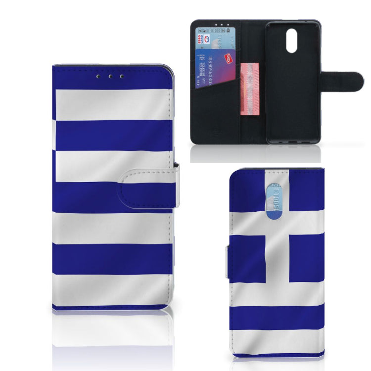 Nokia 2.3 Bookstyle Case Griekenland