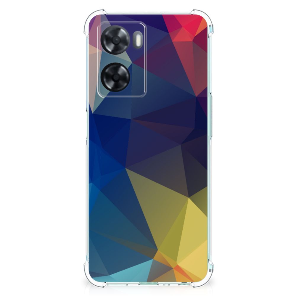 OPPO A57 | A57s | A77 4G Shockproof Case Polygon Dark B2C Telecom
