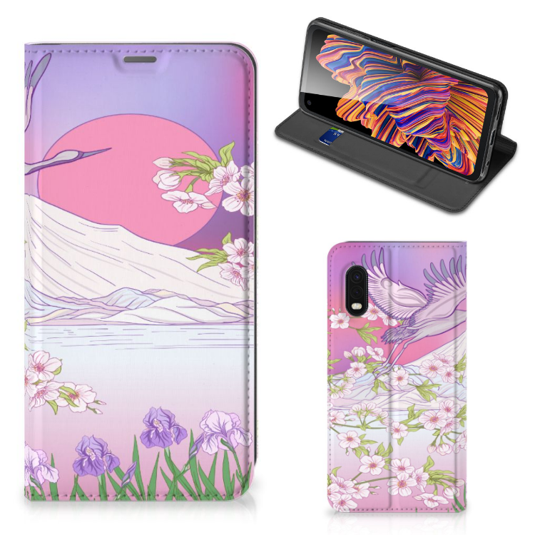Samsung Xcover Pro Hoesje maken Bird Flying - B2C Telecom