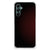 Samsung Galaxy A14 5G/4G Doorzichtige Silicone Hoesje Geruit Rood met zwart-rood ruitpatroon.