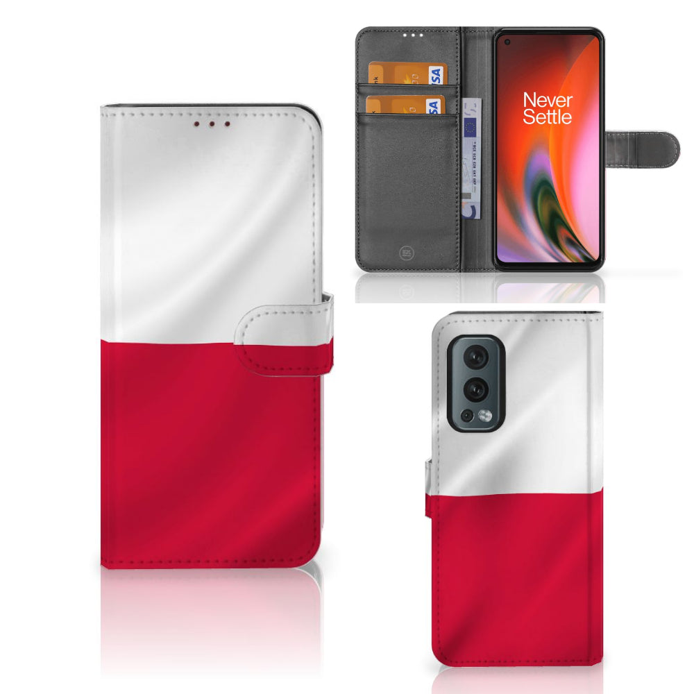 OnePlus Nord 2 5G Bookstyle Case Polen