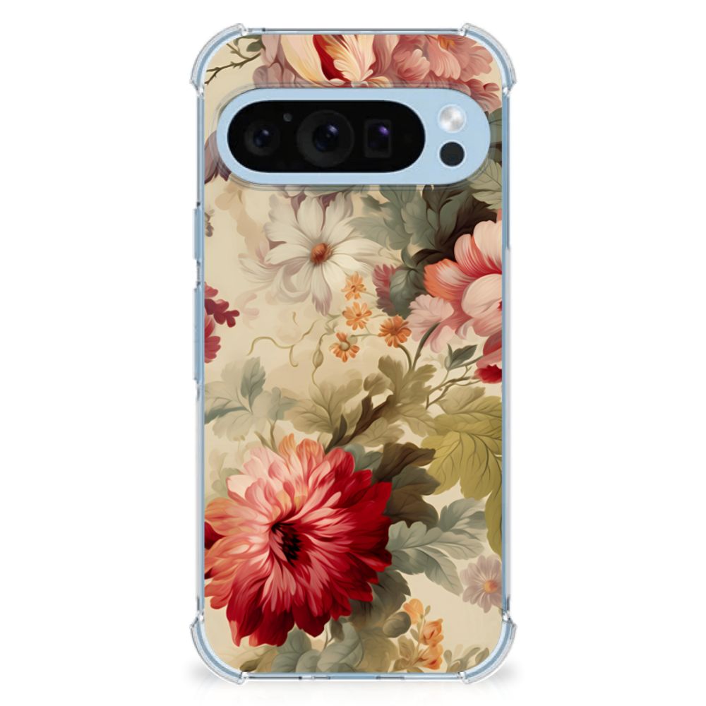 Case voor Google Pixel 9 | 9 Pro Bloemen