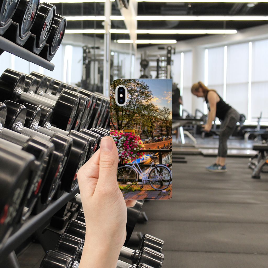 Apple iPhone Xs Max Book Cover Amsterdamse Grachten