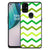 OnePlus Nord N10 5G Back Case Zigzag Groen