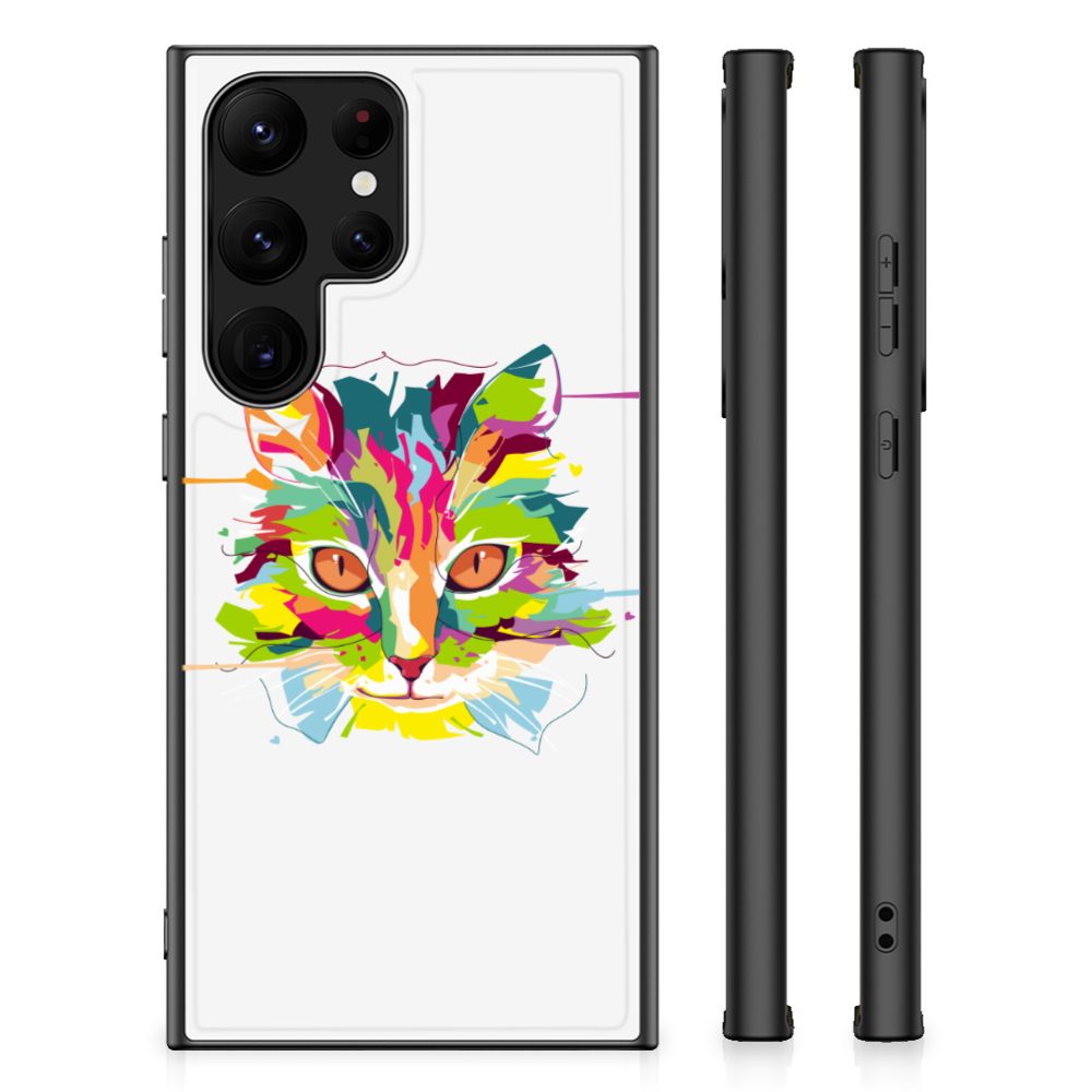 Samsung Galaxy S23 Ultra Hoesje Cat Color B2C Telecom