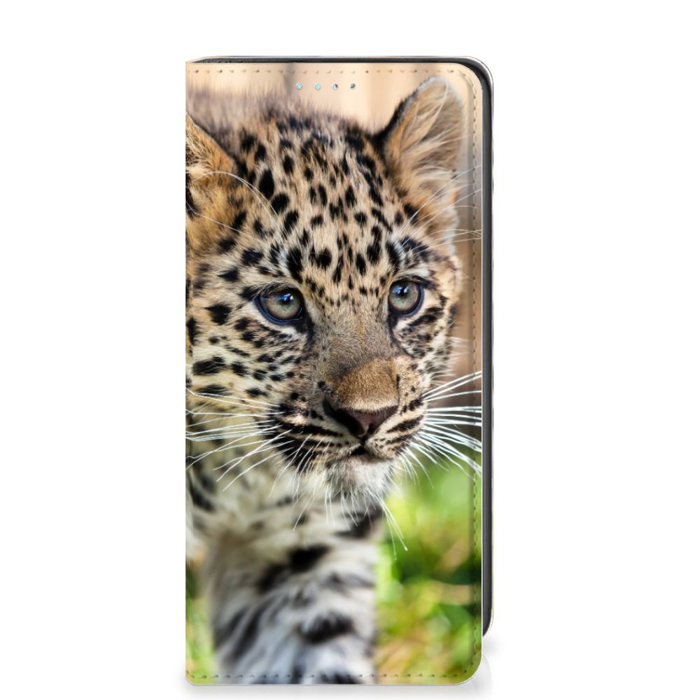 Samsung Galaxy A41 Hoesje maken Baby Luipaard - B2C Telecom