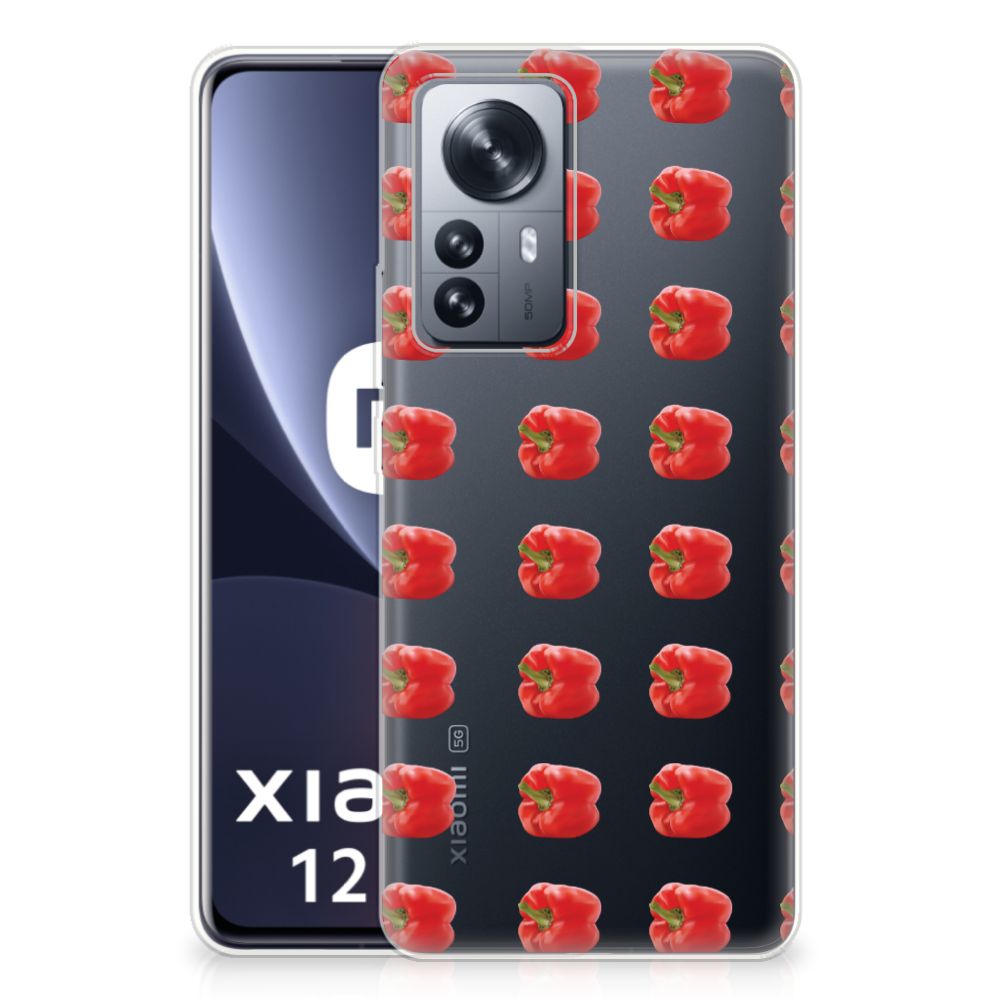 Xiaomi 12 Pro Siliconen Case Paprika Red B2C Telecom