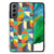 Samsung Galaxy S21FE Back Case Funky Retro B2C Telecom
