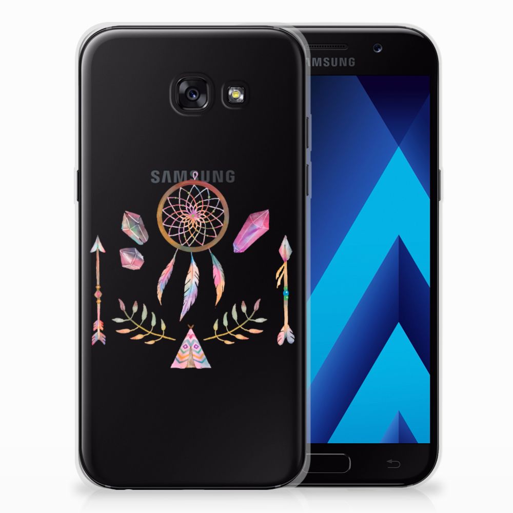 Samsung Galaxy A5 2017 Telefoonhoesje met Naam Boho Dreamcatcher