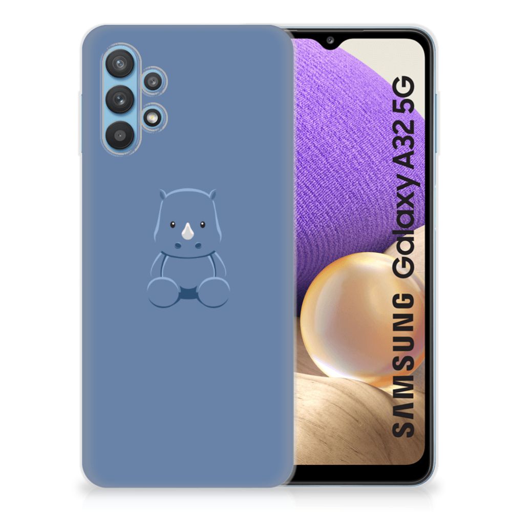 Samsung Galaxy A32 5G Telefoonhoesje met Naam Baby Rhino B2C Telecom