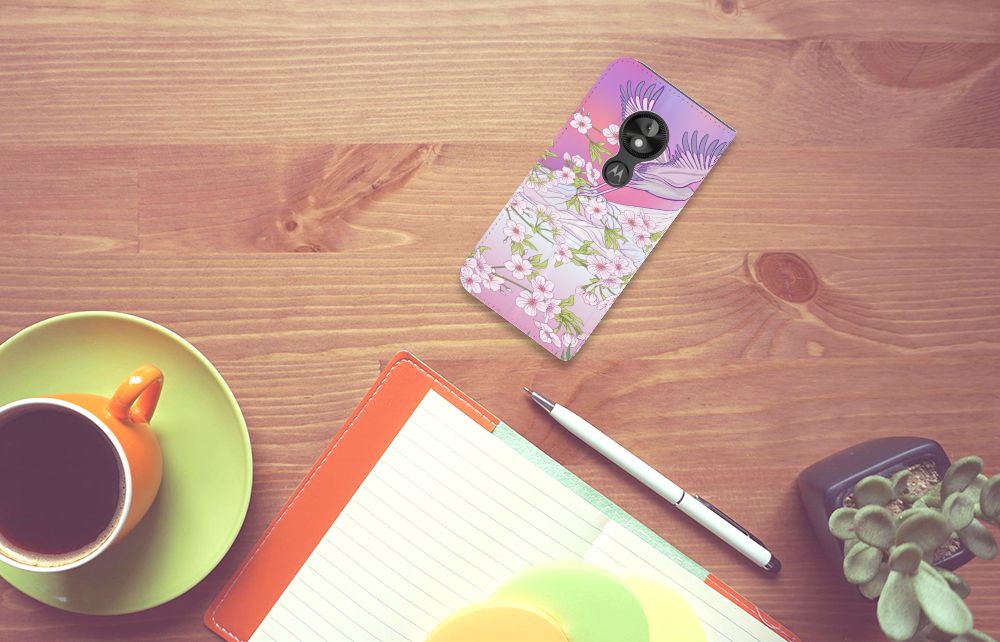 Motorola Moto E5 Play Hoesje maken Bird Flying