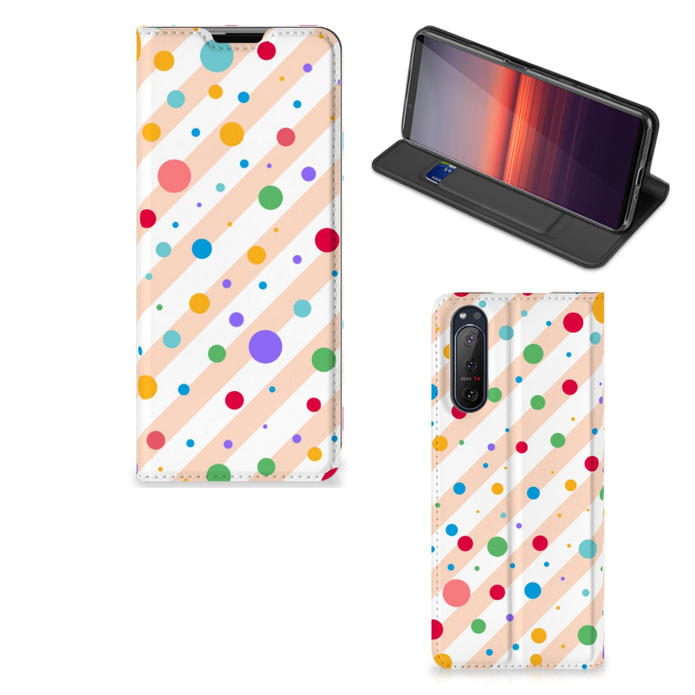 Sony Xperia 5 II Hoesje met Magneet Dots - B2C Telecom