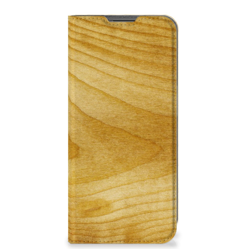 Nokia G11 | G21 Book Wallet Case Licht Hout - B2C Telecom