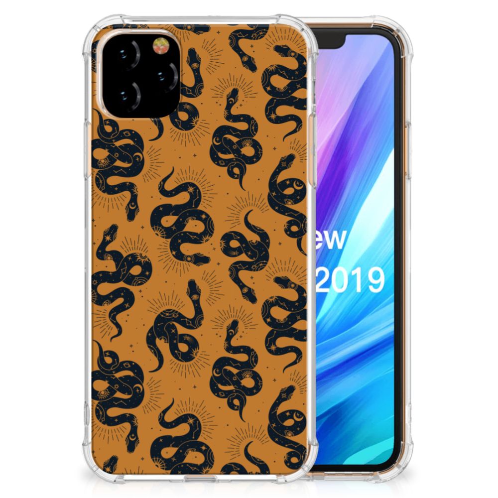 Case Anti-shock voor Apple iPhone 11 Pro Max Snakes