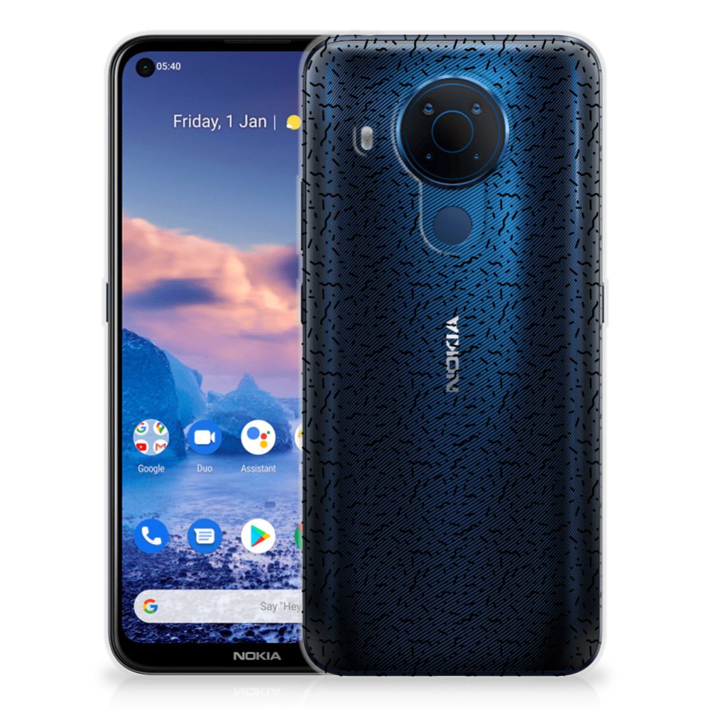Nokia 5.4 TPU bumper Stripes Dots