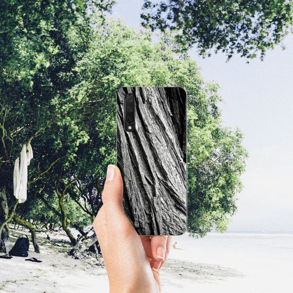 Bumper Hoesje Xiaomi Mi 9 Lite Boomschors Grijs B2C Telecom